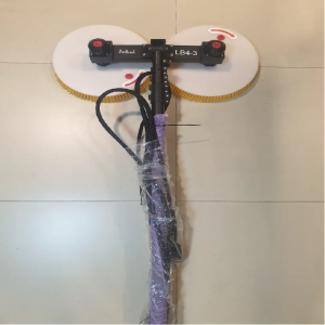 Liwal LB4-3 7.5m Double Head Cylindrical AC Powered, Solar Panel Cleaning Brush, Aluminum Alloy handle, Brushless Motor