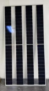 395W Transparent Bifacial Solar Panel – Dual-Sided Energy Generation with 33% Light Transmission for Greenhouse, Carport, Farm, Sports Yard &amp; Warehouse Applications – 15 Year Product / 30 Year Power Warranty