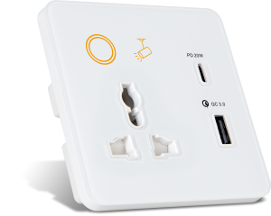 Smart Wall Socket &amp; PD charger UNIVERSAL