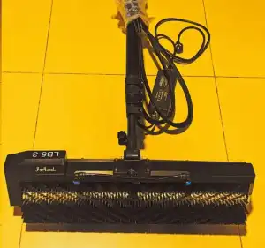 Liwal LB5-3, AC Powered, Solar Panel Cleaning Rolling Brush, 7.5m Carbon handle