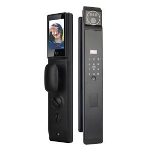 Liwal 3D Face recognition smart door lock with camera &amp; fingerprint sensor LSL-100
