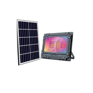 100W RGB Solar Floodlight Auto on/off