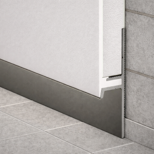 Shadow Gap Hidden Concealed Skirting Baseboard Aluminum Profile Modern Minimalist Gypsum Plaster Drywall Architectural Skirting Wall Ceiling Flush Line LED Strip Light/Plain