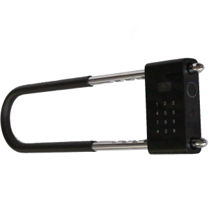 Liwal Smart, Digital, Electronic Portable OLED Screen Anti-Theft U Shape Waterproof Biometric Fingerprint Password RFID Card Mechanical Key App Bluetooth Door Lock, Bike Lock, Shop Lock
