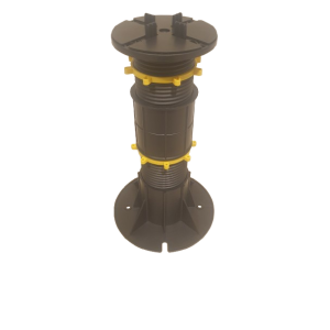 LP-10 Liwal Universal Height Adjustable Terrace Deck Raised Elevated Access Flooring Paving Pedestal Leg Support 868mm-1100mm