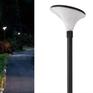 Solar Pole Garden Park Lawn Aluminum Waterproof Light L-B