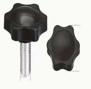 Male 5 Point Star Knob 10mm x 40mm