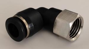 90 Degrees Pneumatic Female Right Angle Elbow Connector Pipe Fittings