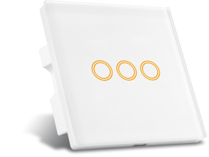 Liwal 3 Gang Smart Switch with RGB Backlight