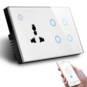 Liwal 4 Gang Smart Switch &amp; Wall Socket