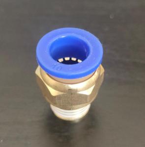 Brass Push connector 10mm x 1/2" NPT