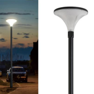 Solar Pole Garden Park Lawn Aluminum Waterproof Light L-C