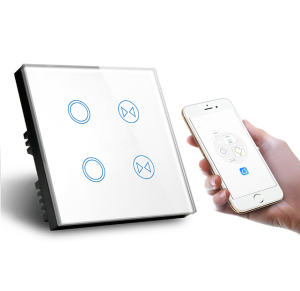 Smart Double Curtain &amp; 2 Gang Switch