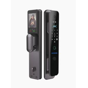 3D Face recognition smart door lock with camera &amp; fingerprint sensor