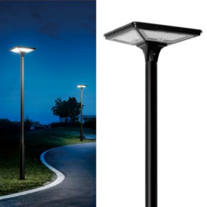 Solar Pole Garden Park Lawn Aluminum Waterproof Light L-G