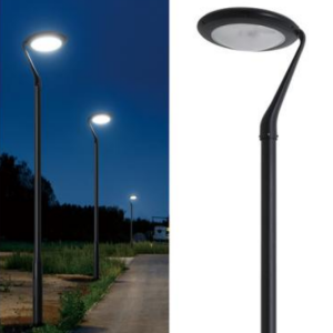 Solar Pole Garden Park Lawn Aluminum Waterproof Light L-E