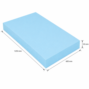 Liwal Extruded Polystyrene XPS Foam Board Blue 50mm Thick