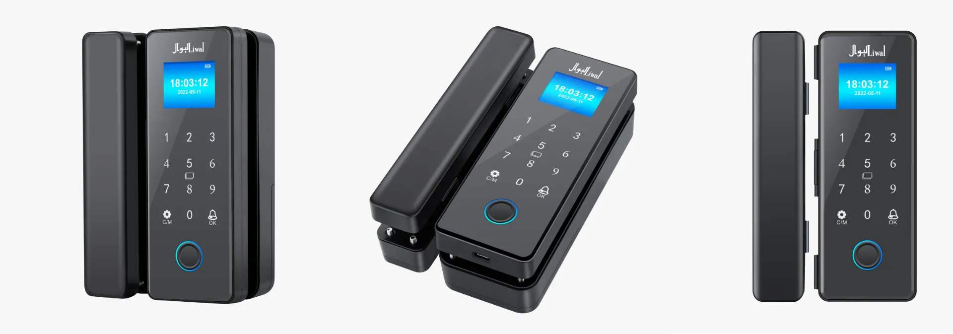 Liwal Smart Glass Door Lock
