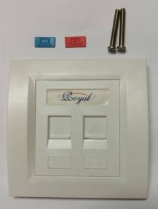 Dual Port Face Plate