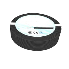 4mm² DC Solar Cable TÜV CE 62930 IEC131/EN50618:2014 H1Z2Z2-K 1.0KVAC 1.5KVDC HALOGEN FREE LOW SMOKE PHOTOVOLTAIC (PV) IEC 60228 Tin-Plated Electrolytic Copper Class 5 Conductor, 4mm² 100M/Roll-Black Solar Cable