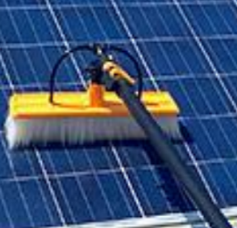 Liwal LB2 Manual Solar Panel Cleaning Brush, Aluminum Alloy handle 4.8 Meters