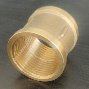 Brass Pipe Fitting, Socket 1" Male Thread to1" Male Thread