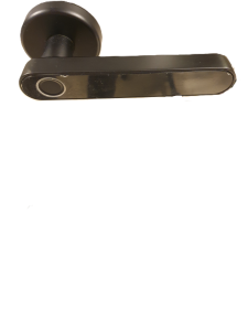 Smart handle lever door lock with fingerprint L-B203B