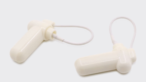 Lanyard 58 kHz AM anti-theft tag