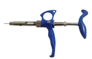 RFID transponders syringe gun